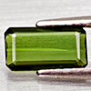 Natural Green Tourmaline 0.81 Ct Octgon Shape 8.7 x 4.8 Mm Gemstone From Nigeria