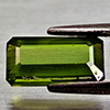 Natural Green Tourmaline 2.04 Ct. Octagon Shape 9.7 x 5.3 Mm Gemstone