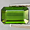 Natural Green Tourmaline 0.91 Ct. Octagon Shape 6.8 x 4.3 Mm. Gemstone From Nigeria Natural Green Tourmaline 0.91 Ct. Octagon Shape 6.8 x 4.3 Mm. Gemstone From Nigeria