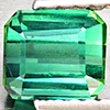 Natural Green Tourmaline 1.18 Ct. Octagon Shape 5.6 x 5 Mm. Gemstone From Nigeria Natural Green Tourmaline 1.18 Ct. Octagon Shape 5.6 x 5 Mm. Gemstone From Nigeria