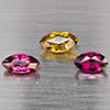 Natural Fancy Color Tourmaline 1.53 Ct. 3 Pcs Marquise Shape 7.8 x 4.3 Mm Gemstone from Nigeria Natural Fancy Color Tourmaline 1.53 Ct. 3 Pcs Marquise Shape 7.8 x 4.3 Mm Gemstone from Nigeria