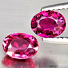 Natural Pink Tourmaline 1.50 Ct. 2 Pcs Oval Shape 6.7 x 5 Mm Gemstone from Nigeria Natural Pink Tourmaline 1.50 Ct. 2 Pcs Oval Shape 6.7 x 5 Mm Gemstone from Nigeria