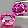 Natural Pink Tourmaline 1.63 Ct. 2 Pcs Oval Shape 6.1 x 5.1 Mm Gemstone from Nigeria Natural Pink Tourmaline 1.63 Ct. 2 Pcs Oval Shape 6.1 x 5.1 Mm Gemstone from Nigeria