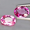Natural Pink Tourmaline 1.64 Ct. 2 Pcs Oval Shape 7.4 x 5.6 Mm Gemstone from Nigeria Natural Pink Tourmaline 1.64 Ct. 2 Pcs Oval Shape 7.4 x 5.6 Mm Gemstone from Nigeria