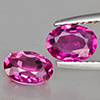 Natural Pink Tourmaline 1.57 Ct. 2 Pcs Oval Shape 7 x 5.3 Mm Gemstone from Nigeria Natural Pink Tourmaline 1.57 Ct. 2 Pcs Oval Shape 7 x 5.3 Mm Gemstone from Nigeria