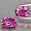 Natural Pink Tourmaline 1.31 Ct. 2 Pcs Oval Shape 7.1 x 5.1 Mm Gemstone from Nigeria Natural Pink Tourmaline 1.31 Ct. 2 Pcs Oval Shape 7.1 x 5.1 Mm Gemstone from Nigeria