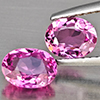 Natural Pink Tourmaline 1.43 Ct. 2 Pcs Oval Shape 6.5 x 5.2 Mm Gemstone from Nigeria Natural Pink Tourmaline 1.43 Ct. 2 Pcs Oval Shape 6.5 x 5.2 Mm Gemstone from Nigeria