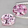 Natural Pink Tourmaline 1.59 Ct. 2 Pcs Oval Shape 6.5 x 5.2 Mm Gemstone from Nigeria Natural Pink Tourmaline 1.59 Ct. 2 Pcs Oval Shape 6.5 x 5.2 Mm Gemstone from Nigeria