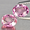 Natural Pink Tourmaline 1.28 Ct. 2 Pcs Oval Shape 6.1 x 5 Mm Gemstone From Nigeria Natural Pink Tourmaline 1.28 Ct. 2 Pcs Oval Shape 6.1 x 5 Mm Gemstone From Nigeria
