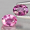 Natural Pink Tourmaline 1.66 Ct. 2 Pcs Oval Shape 6.5 x 4.9 Mm Gemstone From Nigeria Natural Pink Tourmaline 1.66 Ct. 2 Pcs Oval Shape 6.5 x 4.9 Mm Gemstone From Nigeria