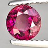Natural Pink Tourmaline 1.10 Ct. Round Shape 6.1 Mm Gemstone from Nigeria Natural Pink Tourmaline 1.10 Ct. Round Shape 6.1 Mm Gemstone from Nigeria