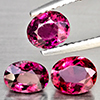 Natural Pink Tourmaline 2.15 Ct. 3 Pcs Oval Shape 6.3 x 4.5 Mm Gemstone from Nigeria Natural Pink Tourmaline 2.15 Ct. 3 Pcs Oval Shape 6.3 x 4.5 Mm Gemstone from Nigeria