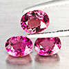 Natural Pink Tourmaline 2.29 Ct. 3 Pcs Oval Shape Gemstone from Nigeria Natural Pink Tourmaline 2.29 Ct. 3 Pcs Oval Shape Gemstone from Nigeria
