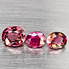 Natural Pink Tourmaline 2.85 Ct. 3 Pcs Oval Shape Gemstone from Nigeria Natural Pink Tourmaline 2.85 Ct. 3 Pcs Oval Shape Gemstone from Nigeria