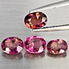 Natural Pink Tourmaline 2.73 Ct. 4 Pcs Oval Shape Gemstone from Nigeria Natural Pink Tourmaline 2.73 Ct. 4 Pcs Oval Shape Gemstone from Nigeria