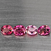 Natural Pink Tourmaline 2.79 Ct. 4 Pcs Oval Shape 6.7 x 5.1 Mm Gemstone from Nigeria Natural Pink Tourmaline 2.79 Ct. 4 Pcs Oval Shape 6.7 x 5.1 Mm Gemstone from Nigeria