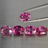 Natural Pink Tourmaline 2.94 Ct. 5 Pcs Oval Shape Gemstone from Nigeria Natural Pink Tourmaline 2.94 Ct. 5 Pcs Oval Shape Gemstone from Nigeria