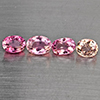 Natural Pink Tourmaline 2.27 Ct. 4 Pcs Oval Shape Gemstones From Nigeria Natural Pink Tourmaline 2.27 Ct. 4 Pcs Oval Shape Gemstones From Nigeria