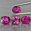 Natural Pink Tourmaline 2.43 Ct. 4 Pcs Oval Shape Gemstone from Nigeria Natural Pink Tourmaline 2.43 Ct. 4 Pcs Oval Shape Gemstone from Nigeria
