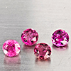 Natural Pink Tourmaline 2.34 Ct. 4 Pcs Round Shape 5.2 Mm Gemstone from Nigeria Natural Pink Tourmaline 2.34 Ct. 4 Pcs Round Shape 5.2 Mm Gemstone from Nigeria