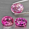 Natural Pink Tourmaline 4.68 Ct. 3 Pcs Oval Shape Gemstones From Nigeria Natural Pink Tourmaline 4.68 Ct. 3 Pcs Oval Shape Gemstones From Nigeria