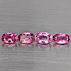 Natural Pink Tourmaline 1.81 Ct. 4 Pcs Oval Shape Gemstones From Nigeria Natural Pink Tourmaline 1.81 Ct. 4 Pcs Oval Shape Gemstones From Nigeria