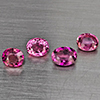 Natural Pink Tourmaline 2.14 Ct. 4 Pcs Oval Shape Gemstones From Nigeria Natural Pink Tourmaline 2.14 Ct. 4 Pcs Oval Shape Gemstones From Nigeria