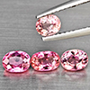 Natural Pink Tourmaline 1.77 Ct. 4 Pcs Oval Shape Gemstone from Nigeria Natural Pink Tourmaline 1.77 Ct. 4 Pcs Oval Shape Gemstone from Nigeria