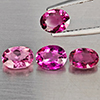 Natural Pink Tourmaline 2.30 Ct. 4 Pcs Oval Shape Gemstones From Nigeria Natural Pink Tourmaline 2.30 Ct. 4 Pcs Oval Shape Gemstones From Nigeria
