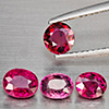 Natural Pink Tourmaline 1.78 Ct. 4 Pcs Oval Shape 4.9 x 4.1 Mm Gemstone from Nigeria Natural Pink Tourmaline 1.78 Ct. 4 Pcs Oval Shape 4.9 x 4.1 Mm Gemstone from Nigeria