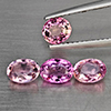 Natural Pink Tourmaline 2.39 Ct. 4 Pcs Oval Shape Gemstones From Nigeria Natural Pink Tourmaline 2.39 Ct. 4 Pcs Oval Shape Gemstones From Nigeria