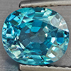Natural Blue Zircon 2.25 Ct. Oval Shape 8 x 6.9 Mm Gemstone from Cambodia Natural Blue Zircon 2.25 Ct. Oval Shape 8 x 6.9 Mm Gemstone from Cambodia