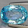 Natural Blue Zircon 2.77 Ct. Oval Shape 9.4 x 6.8 Mm Gemstone from Cambodia Natural Blue Zircon 2.77 Ct. Oval Shape 9.4 x 6.8 Mm Gemstone from Cambodia