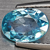 Natural Blue Zircon 2.39 Ct. Oval Shape 9.1 x 6.5 Mm Gemstone from Cambodia Natural Blue Zircon 2.39 Ct. Oval Shape 9.1 x 6.5 Mm Gemstone from Cambodia