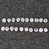 Natural White Zircon 0.83 Ct. 20 Pcs Round Diamond Cut 1.8 Mm Gemstone from Combodia Natural White Zircon 0.83 Ct. 20 Pcs Round Diamond Cut 1.8 Mm Gemstone from Combodia
