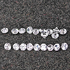 Natural White Zircon 0.89 Ct. 20 Pcs Round Diamond Cut 1.8 Mm Gemstone from Combodia Natural White Zircon 0.89 Ct. 20 Pcs Round Diamond Cut 1.8 Mm Gemstone from Combodia