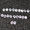 Natural White Zircon 0.82 Ct. 20 Pcs Round Diamond Cut 1.8 Mm Gemstone from Combodia Natural White Zircon 0.82 Ct. 20 Pcs Round Diamond Cut 1.8 Mm Gemstone from Combodia