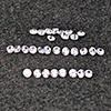 Natural White Zircon 0.63 Ct. 30 Pcs Round Diamond Cut 1.5 Mm Gemstone from Combodia Natural White Zircon 0.63 Ct. 30 Pcs Round Diamond Cut 1.5 Mm Gemstone from Combodia