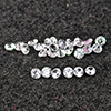 Natural White Zircon 0.65 Ct. 30 Pcs Round Diamond Cut 1.5 Mm Gemstone from Combodia Natural White Zircon 0.65 Ct. 30 Pcs Round Diamond Cut 1.5 Mm Gemstone from Combodia