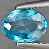 Natural Blue Zircon 1.18 Ct. Oval Shape 7.3 x 5.3 Mm Gemstone from Cambodia Natural Blue Zircon 1.18 Ct. Oval Shape 7.3 x 5.3 Mm Gemstone from Cambodia