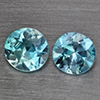 Natural Baby Blue Zircon 0.98 Ct. 2 Pcs Round Diamond Cut 4.8 Mm Gemstone from Cambodia Natural Baby Blue Zircon 0.98 Ct. 2 Pcs Round Diamond Cut 4.8 Mm Gemstone from Cambodia
