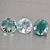 Natural Blue Zircon 1.91 Ct. 3 Pcs Round Diamond Cut 5 Mm Gemstone From Cambodia Natural Blue Zircon 1.91 Ct. 3 Pcs Round Diamond Cut 5 Mm Gemstone From Cambodia