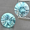 Natural Blue Zircon 0.97 Ct. 2 Pcs Round Diamond Cut 4.6 Mm Gemstone from Cambodia Natural Blue Zircon 0.97 Ct. 2 Pcs Round Diamond Cut 4.6 Mm Gemstone from Cambodia