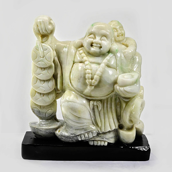 Natural Genuine Burmese Jade 11850.00 Ct. Happy Buddha Carving Shape