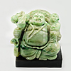 Natural Genuine Burmese Jade 13075.00 Ct. Very Rich Happy Buddha Carving Shape