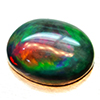 1.36 Ct. Natural Multi-Color Play Of Colour Opal Oval Cabochon