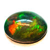 1.51 Ct. Natural Multi-Color Play Of Colour Opal Oval Cabochon