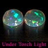 Natural Multi Color Opal 1.67 Ct. 2 Pcs Round Cabochon Shape 7 Mm Gemstones Natural Multi Color Opal 1.67 Ct. 2 Pcs Round Cabochon Shape 7 Mm Gemstones