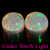 Natural Multi Color Opal 1.50 Ct. 2 Pcs Round Cabochon Shape 7 Mm Gemstones Natural Multi Color Opal 1.50 Ct. 2 Pcs Round Cabochon Shape 7 Mm Gemstones