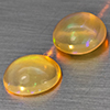 Natural Multi Color Play Of Colour Opal 1.60 Ct. 2 Pcs Oval Cabochon Shape Gemstones From Ethiopia  Natural Multi Color Play Of Colour Opal 1.60 Ct. 2 Pcs Oval Cabochon Shape Gemstones From Ethiopia